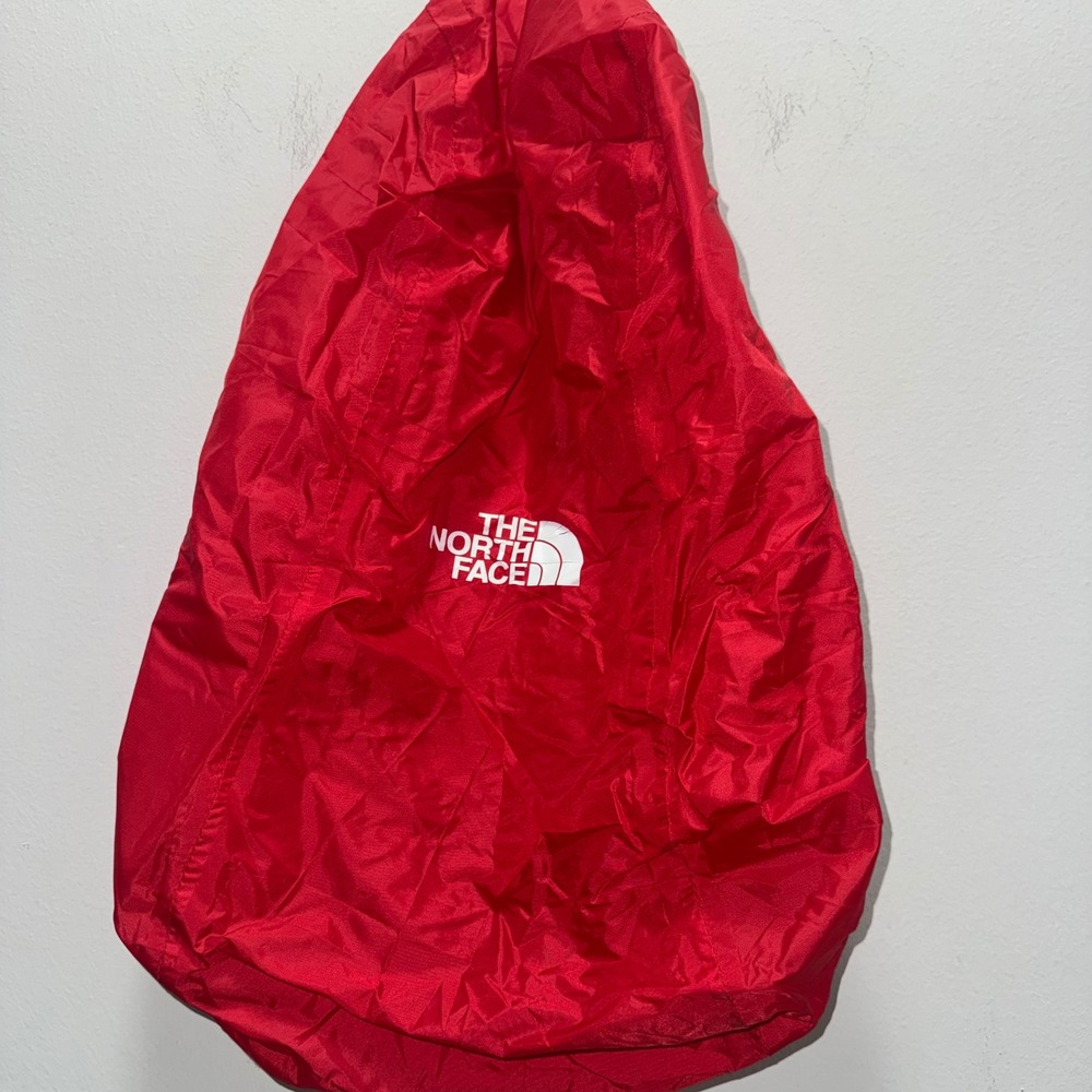 The North Face Pack Rain Cover Red Backpack Shield Small Hiking Camping